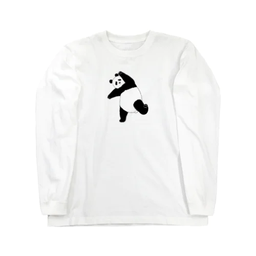 パンダ　踊る Long Sleeve T-Shirt