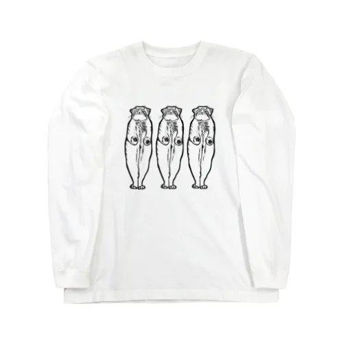 トリオ・ザ・マヌル Long Sleeve T-Shirt