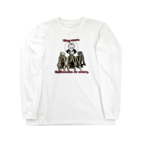 ハロウィン怖い Long Sleeve T-Shirt