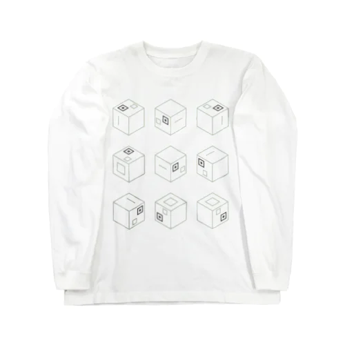 ９匹のCUBEしらす Long Sleeve T-Shirt