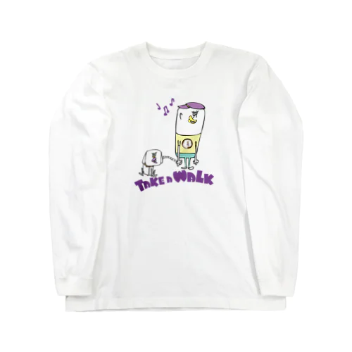 わんこと散歩 Long Sleeve T-Shirt