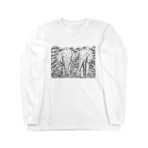 象、badtuning Long Sleeve T-Shirt