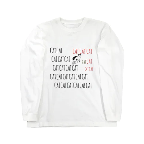 catcatヅラcat Long Sleeve T-Shirt