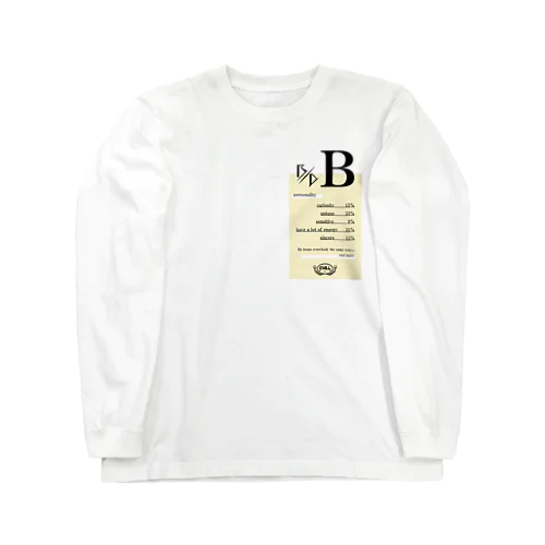 B型★ Long Sleeve T-Shirt