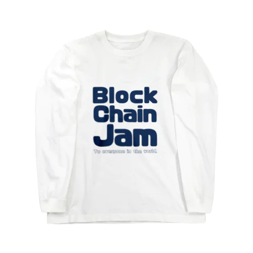 BlockChainJam Tシャツ ロングスリーブTシャツ