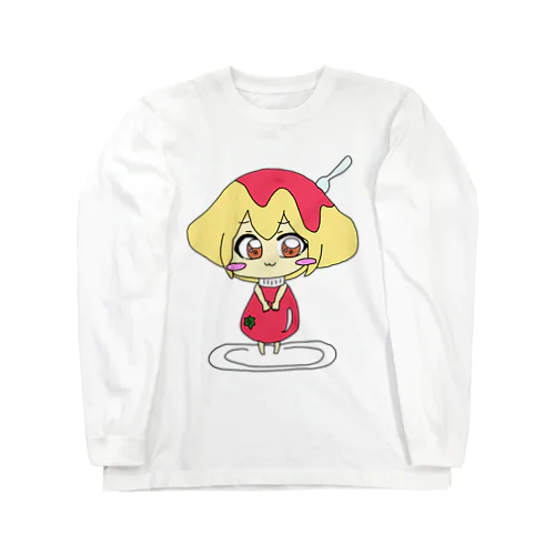 おむらい子 ロングスリーブTシャツ