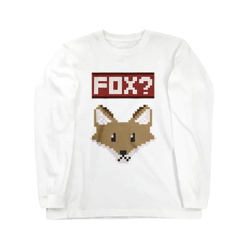 FOX？/clear ロングスリーブTシャツ