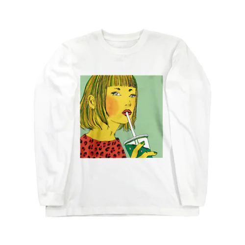 グリーンジュース Long Sleeve T-Shirt