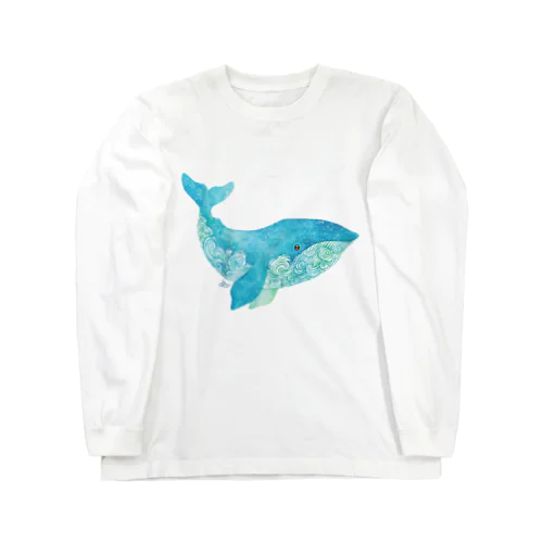 くじら2 Long Sleeve T-Shirt