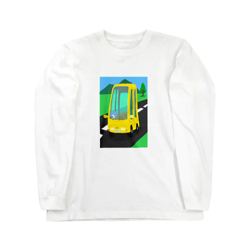 縦に長い車 Long Sleeve T-Shirt