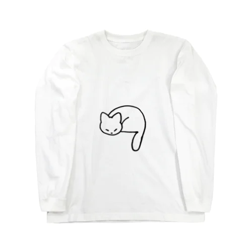ねこのかたち Long Sleeve T-Shirt