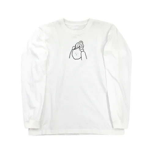 ヘアセットくん Long Sleeve T-Shirt