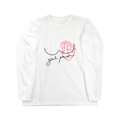 ガールパワー / tits-T Long Sleeve T-Shirt