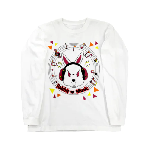 Rabbit❤Music ロングスリーブTシャツ