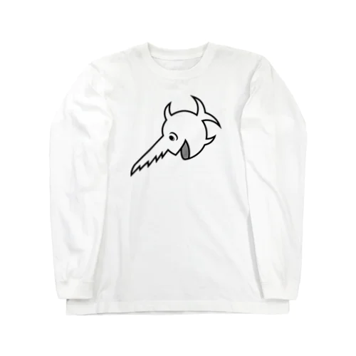 笑うノコギリザメ Long Sleeve T-Shirt