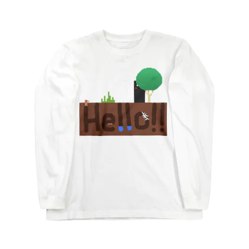 Hello!! Long Sleeve T-Shirt