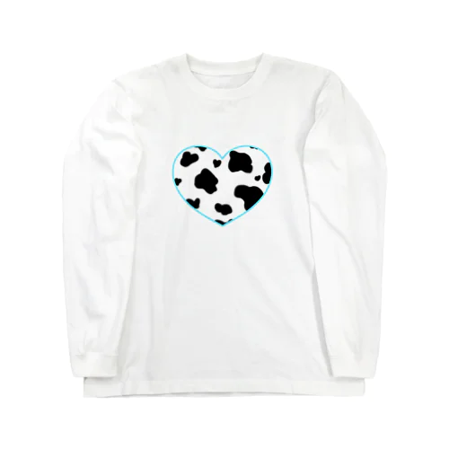 ハートモーモー Long Sleeve T-Shirt