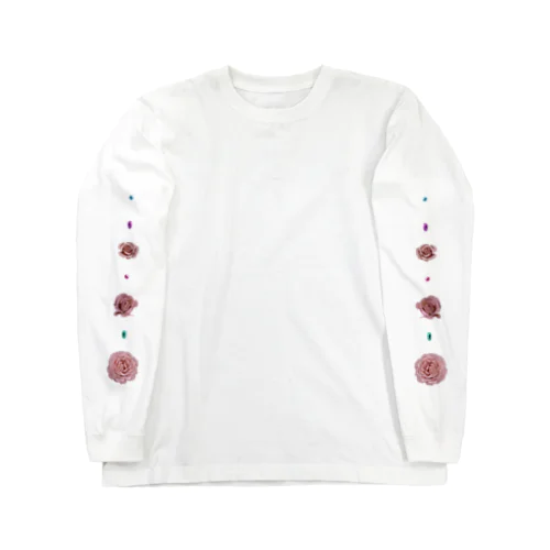 哀惜の薔薇と宝石 Long Sleeve T-Shirt