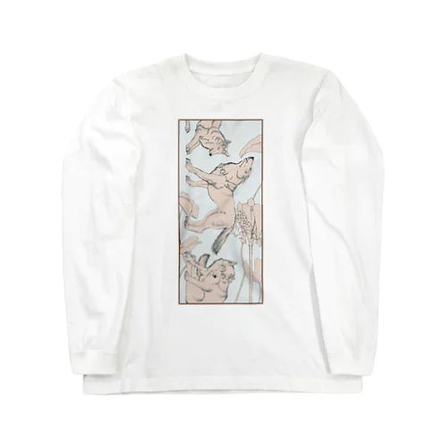 白盆 White August Long Sleeve T-Shirt