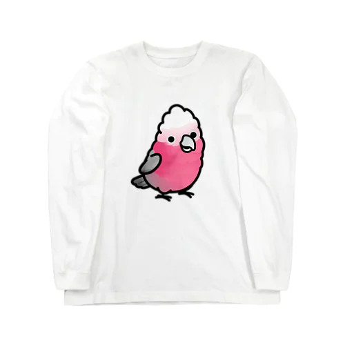 Chubby Bird モモイロインコ ロングスリーブTシャツ