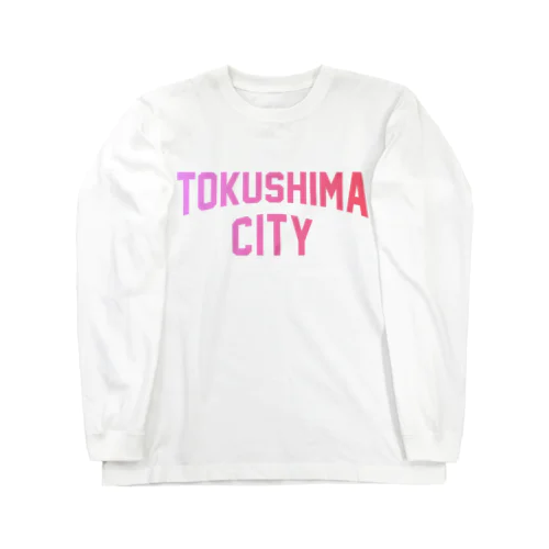 徳島市 TOKUSHIMA CITY ロングスリーブTシャツ