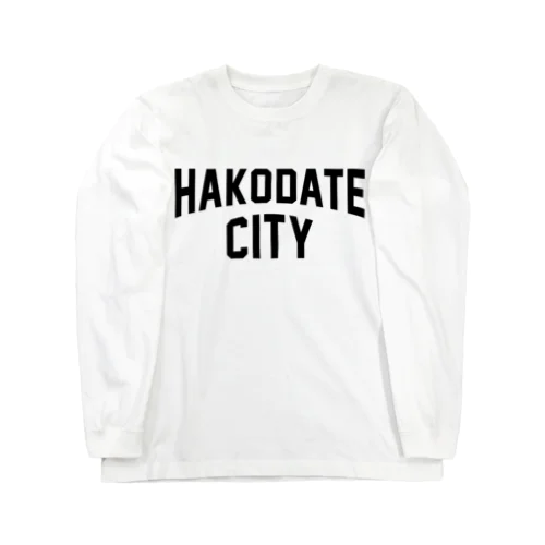 函館市 HAKODATE CITY 롱 슬리브 티셔츠