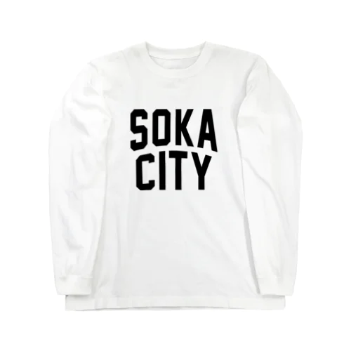 草加市 SOKA CITY ロングスリーブTシャツ