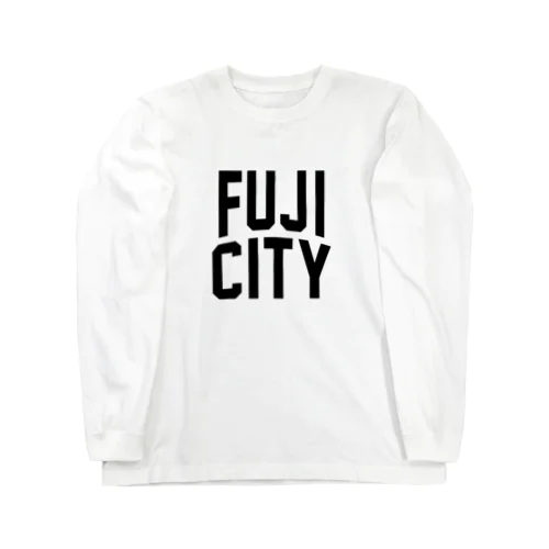 富士市 FUJI CITY Long Sleeve T-Shirt