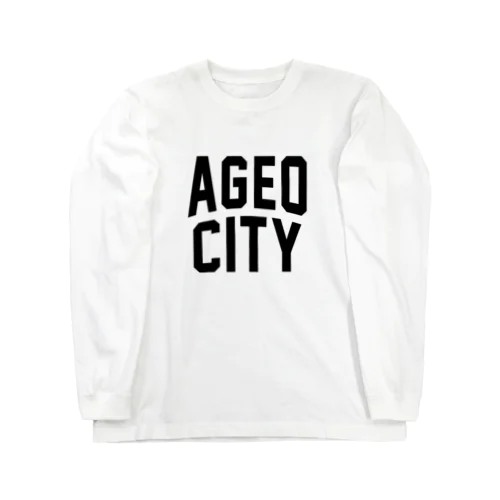 上尾市 AGEO CITY ロングスリーブTシャツ