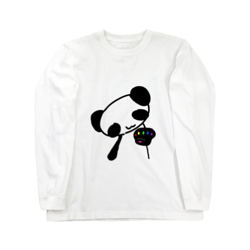 カラフルネイルぱんだ Long Sleeve T-Shirt
