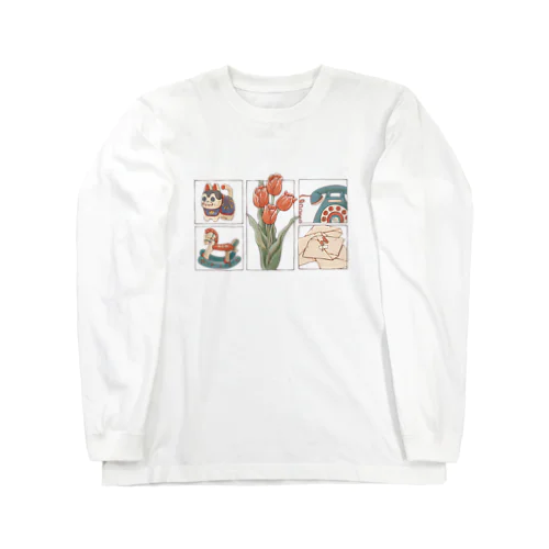 チューリップと愉快な仲間たち Long Sleeve T-Shirt