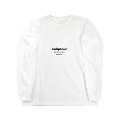 backpacker ロングスリーブTシャツ