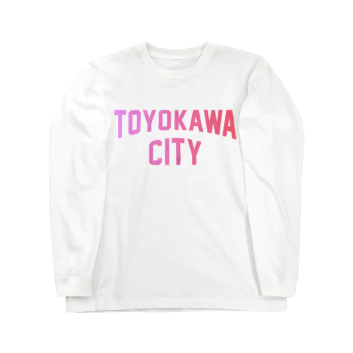 豊川市 TOYOKAWA CITY ロングスリーブTシャツ