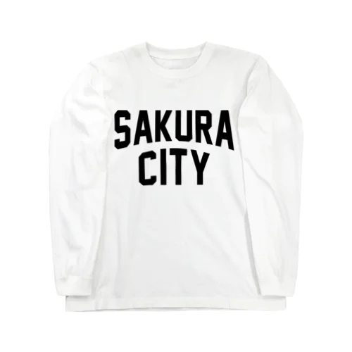 佐倉市 SAKURA CITY Long Sleeve T-Shirt