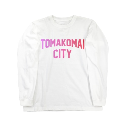 苫小牧市 TOMAKOMAI CITY Long Sleeve T-Shirt