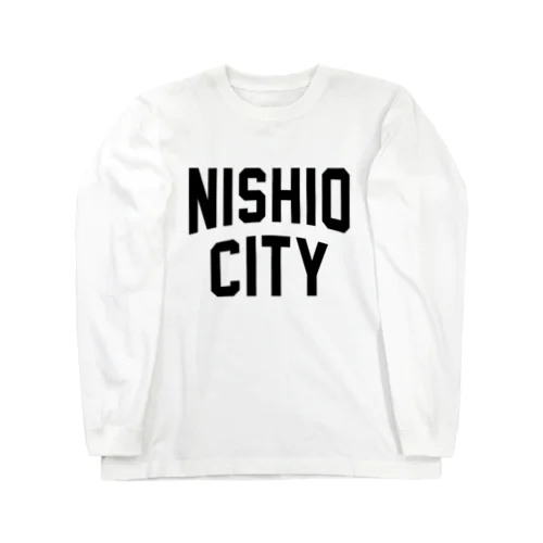 西尾市 NISHIO CITY ロングスリーブTシャツ