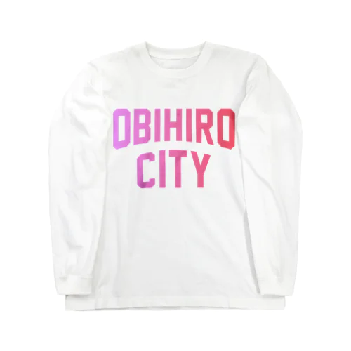 帯広市 OBIHIRO CITY Long Sleeve T-Shirt