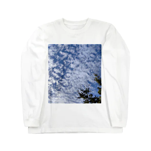 いわし雲photo2 ロングスリーブTシャツ