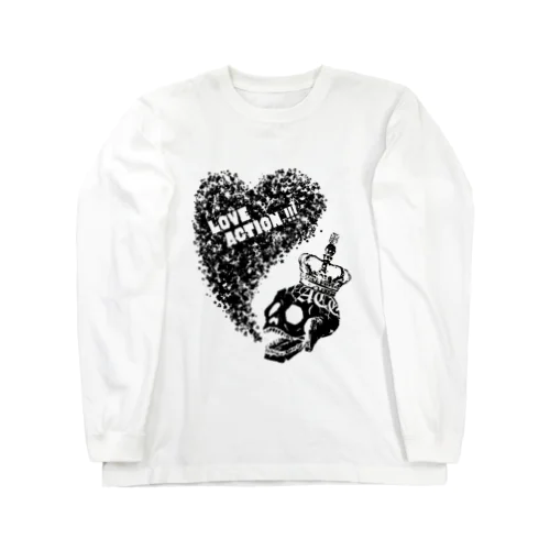 ATTドクロ「LOVE ACTION」ウェア・グッズ Long Sleeve T-Shirt