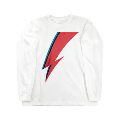 LIGHTNING BOLT -GLAM ROCK MAKE UP- Long Sleeve T-Shirt