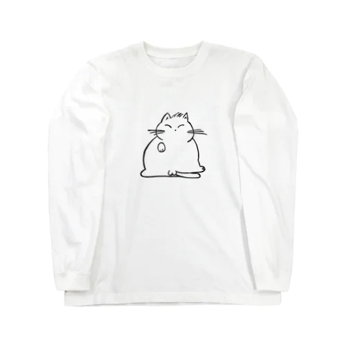 Chubby Cat🐾 ロングスリーブTシャツ