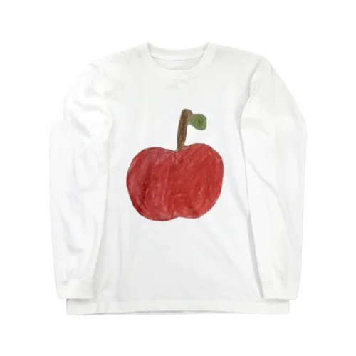 りんごおいしい🍎 ロングスリーブTシャツ