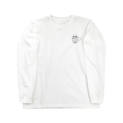 ふわふわねこちゃん Long Sleeve T-Shirt