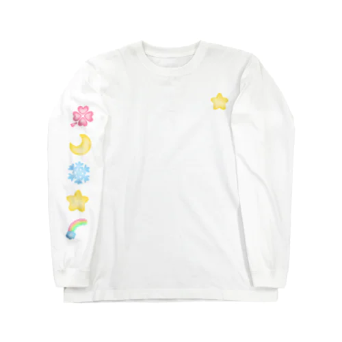 《星》花月雪星宙 Long Sleeve T-Shirt