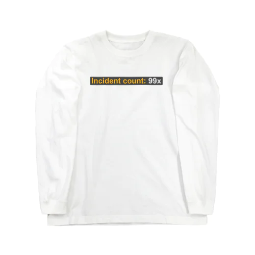 Incident count: 99x Long Sleeve T-Shirt