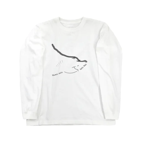 スマイル・マダラトビエイ Long Sleeve T-Shirt