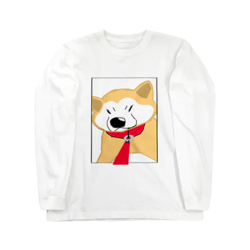 拒否犬 ロングスリーブTシャツ