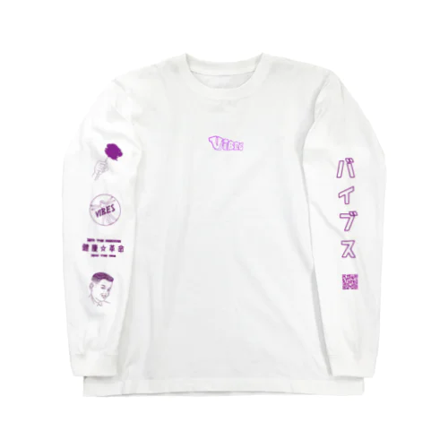 『VIBES LOGO 』　ロングスリーブTシャツ Long Sleeve T-Shirt