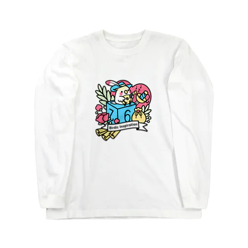 Chubby Bird オカメインコとマンドリン　Birdic Inspiration Long Sleeve T-Shirt