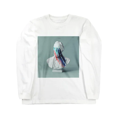 paint on Gypsum statue [01] Long Sleeve T-Shirt